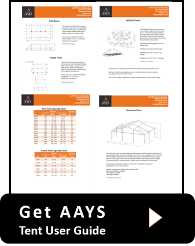 AAYS Event Rental Tent User Guide Image