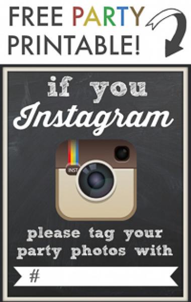 Instagram hashtag image