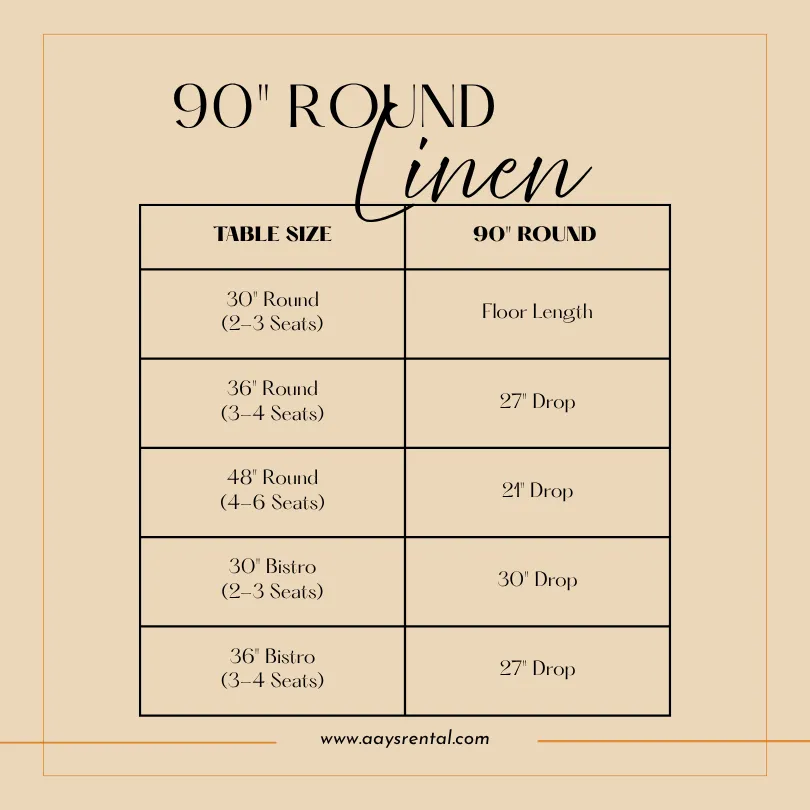 90 inch round linen size guide 2