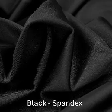 Black Spandex Linen