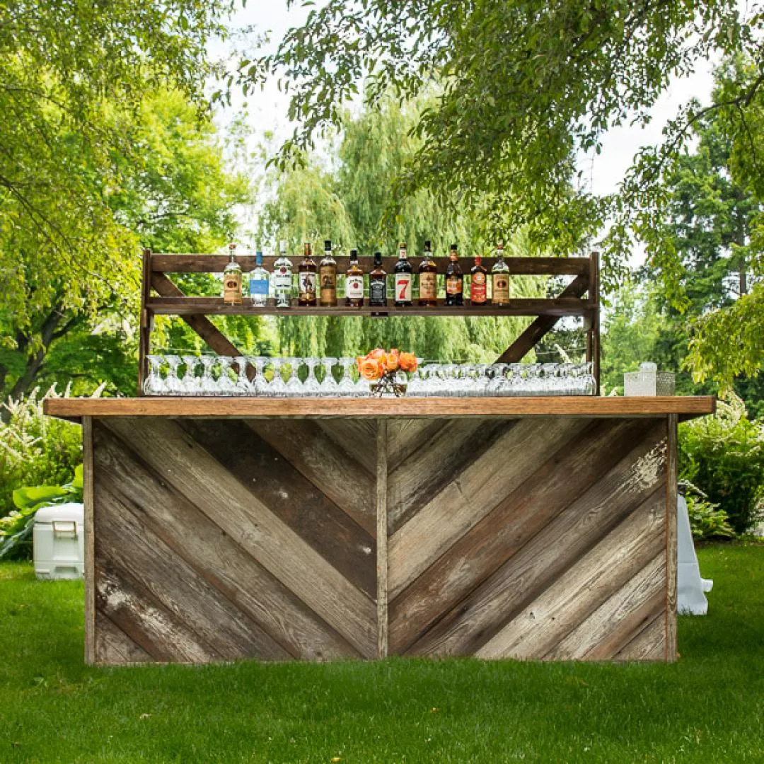 barn siding bar