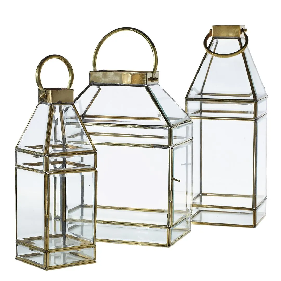 Beveled Glass Lanterns