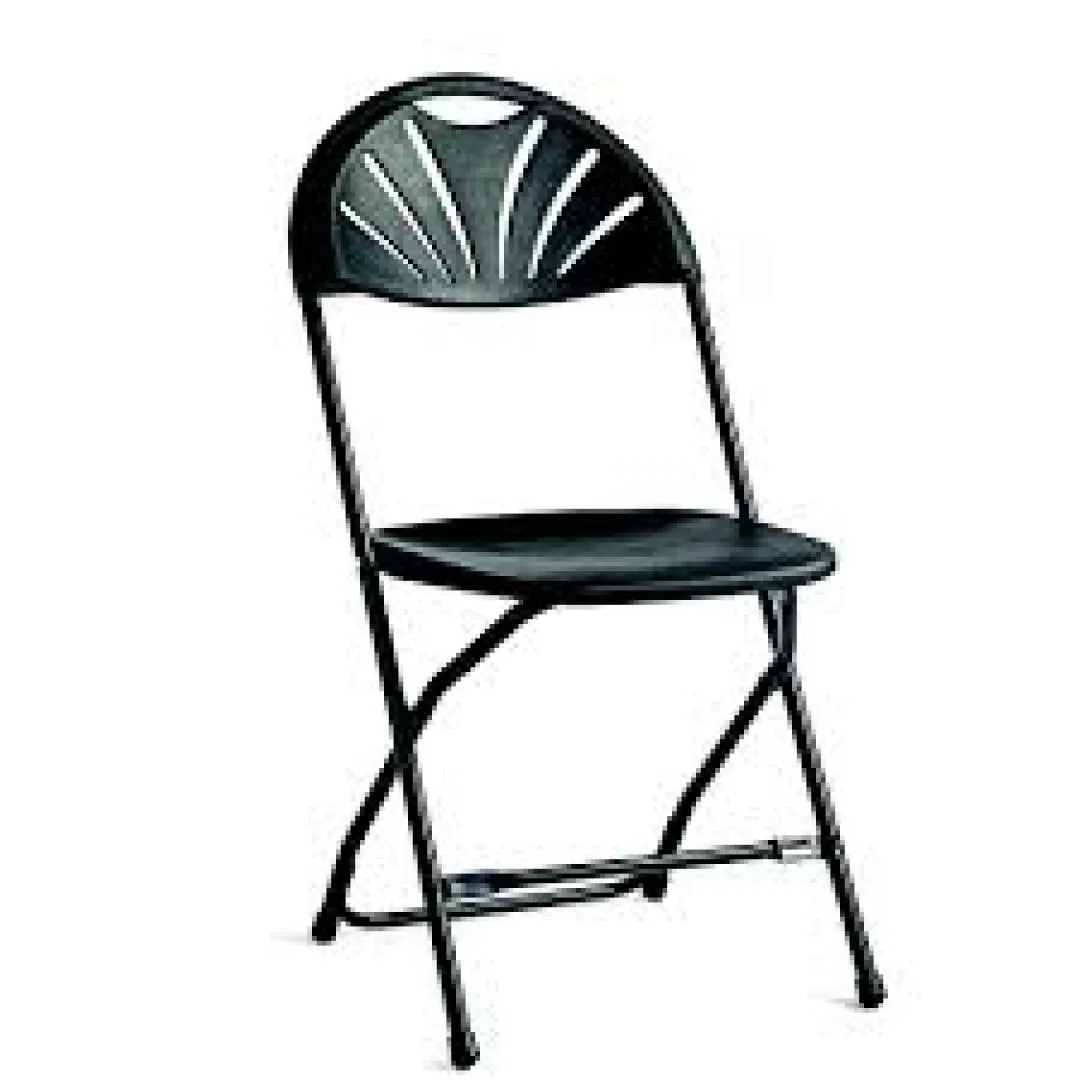 Black Fanback Chairs