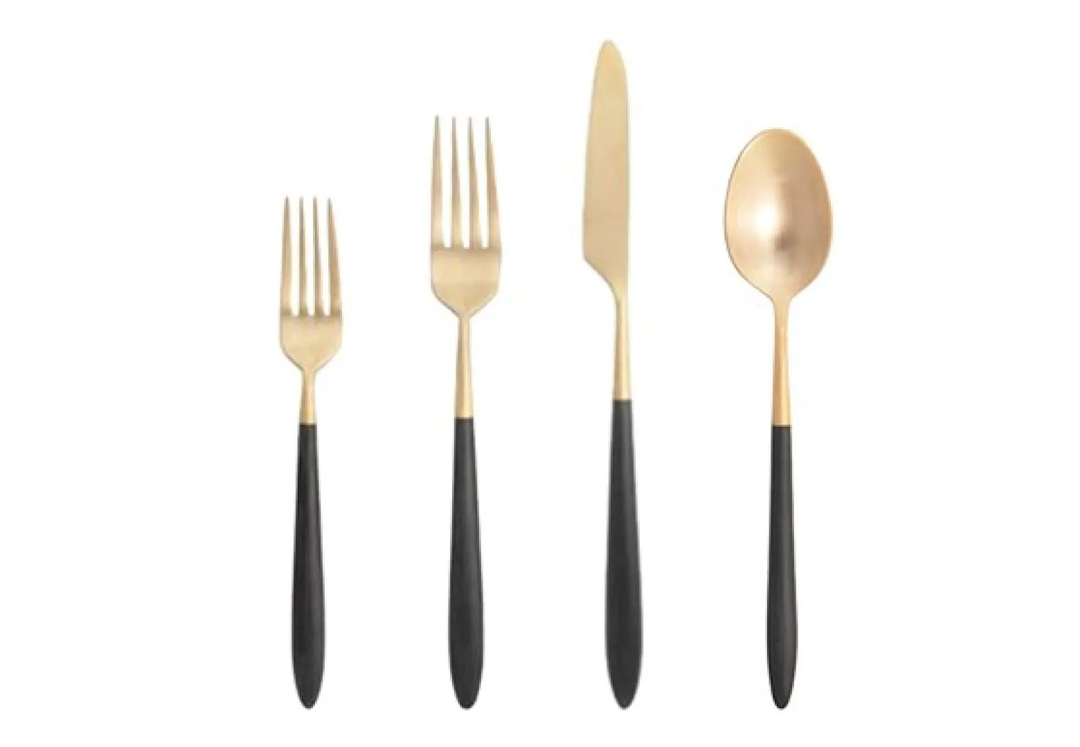 Black Gold Flatware
