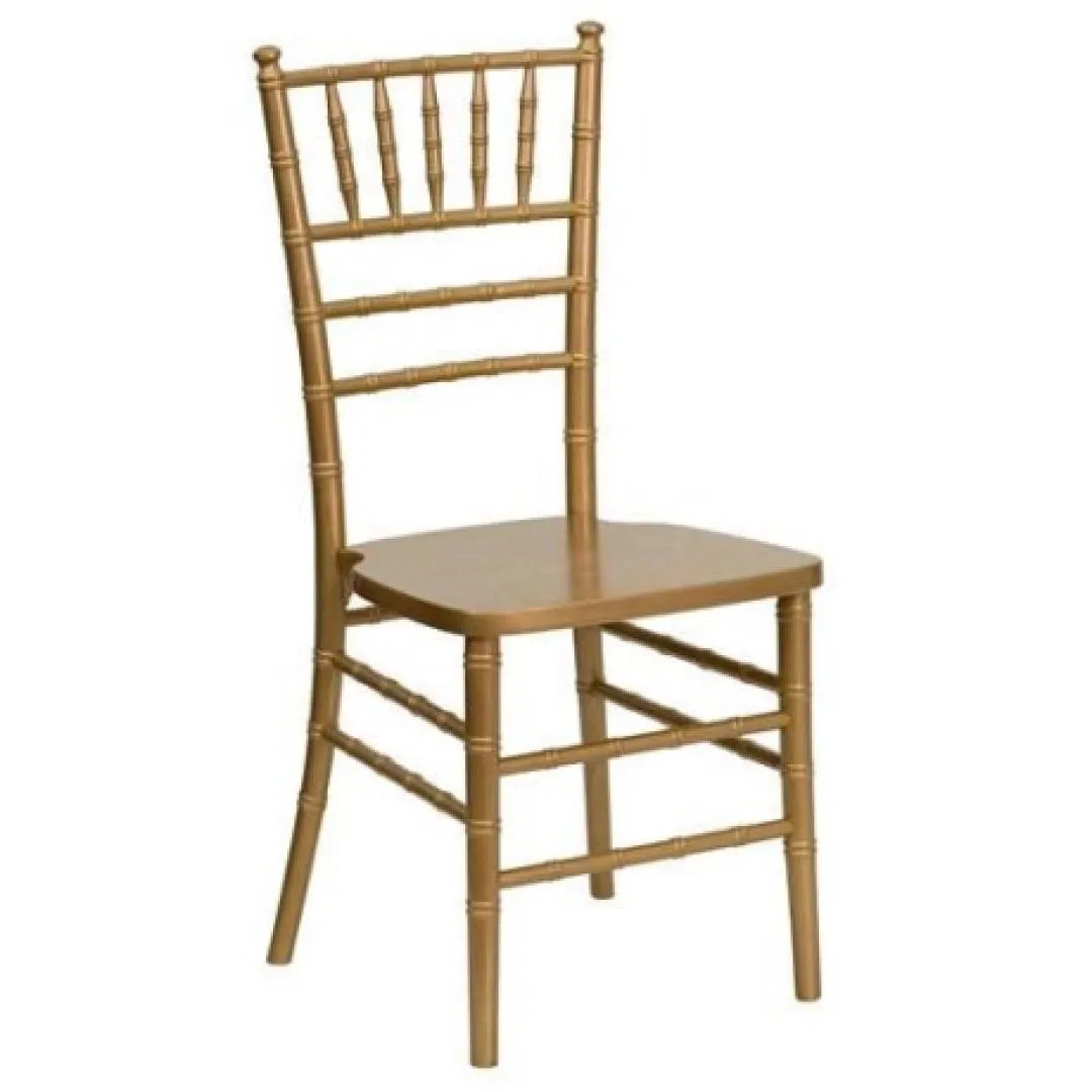 gold chiavari chair