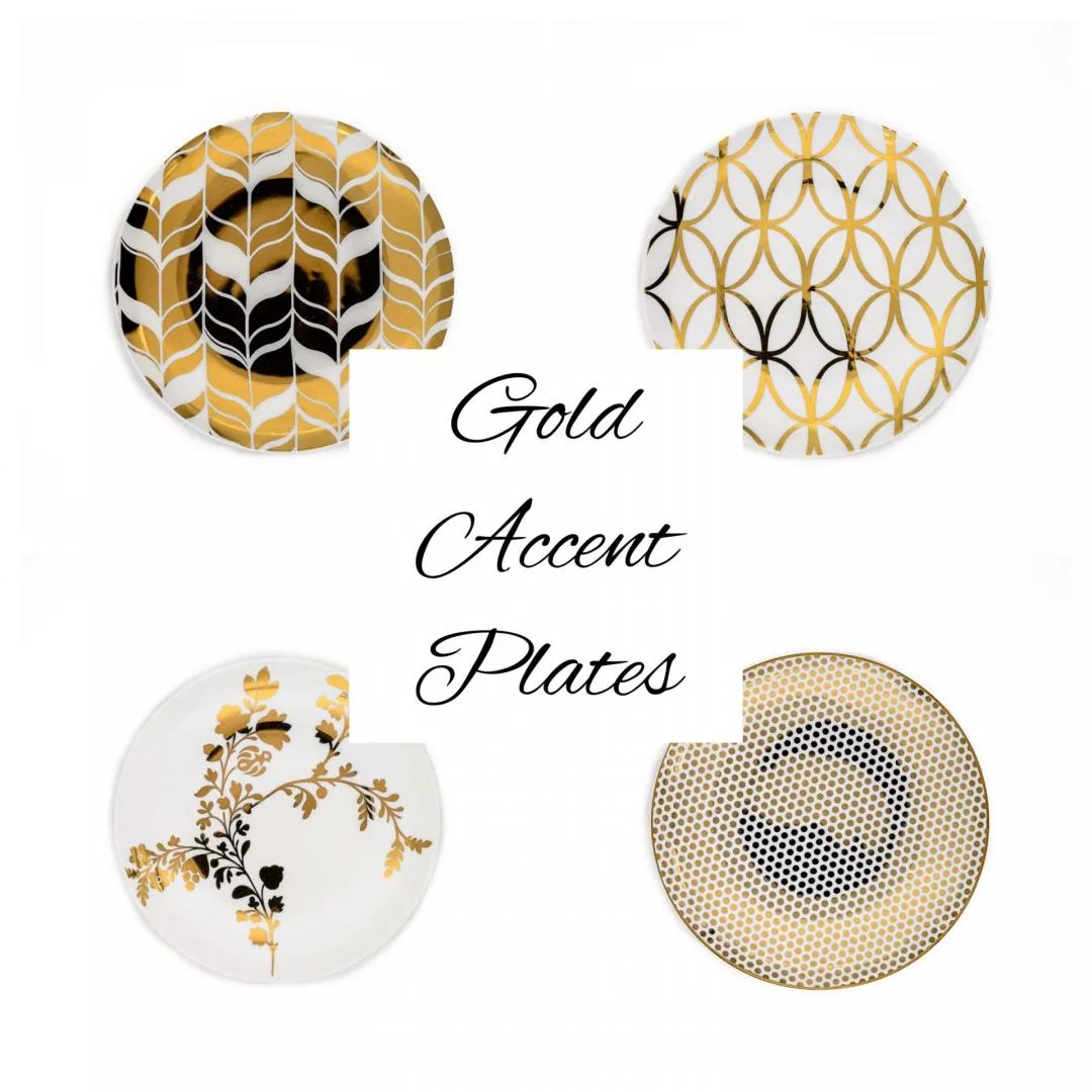 Gold Accent Plates