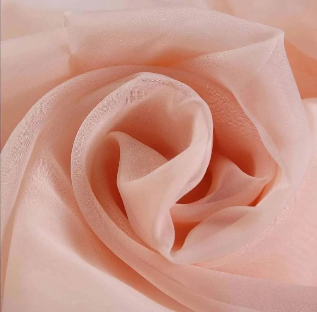 sheer drape blush
