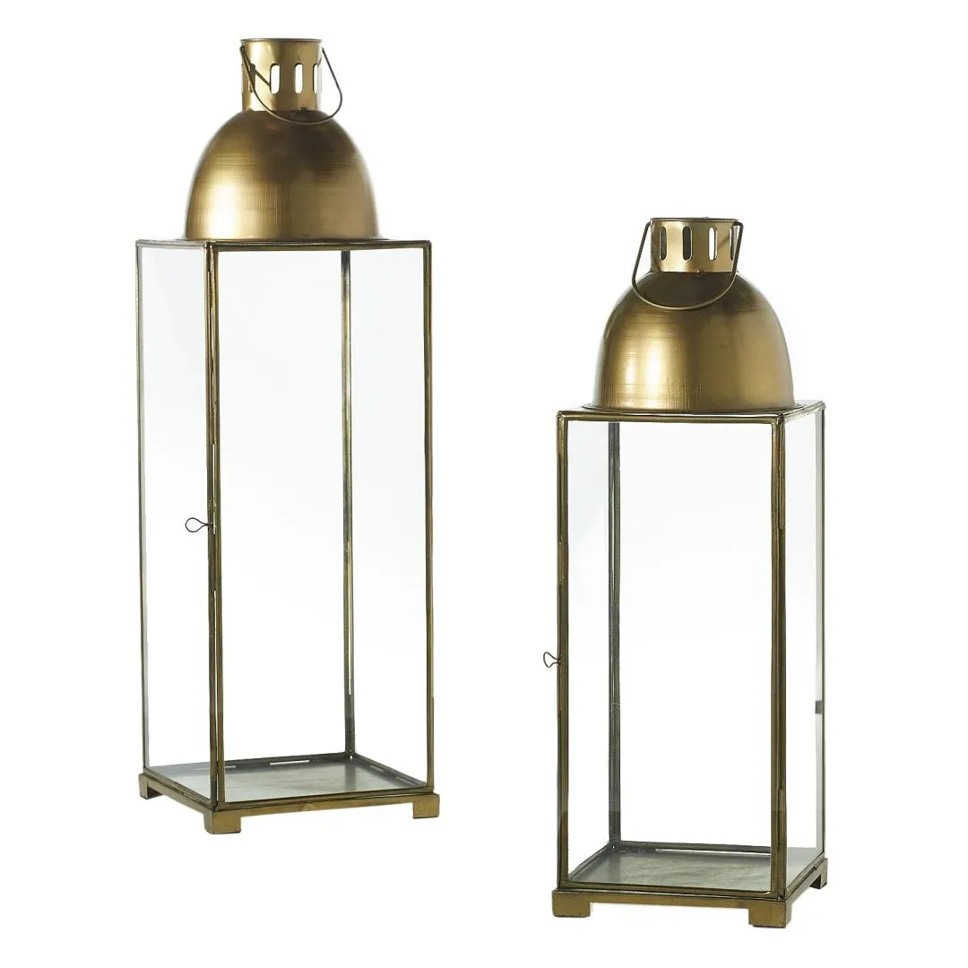 Tall Gold Lanterns