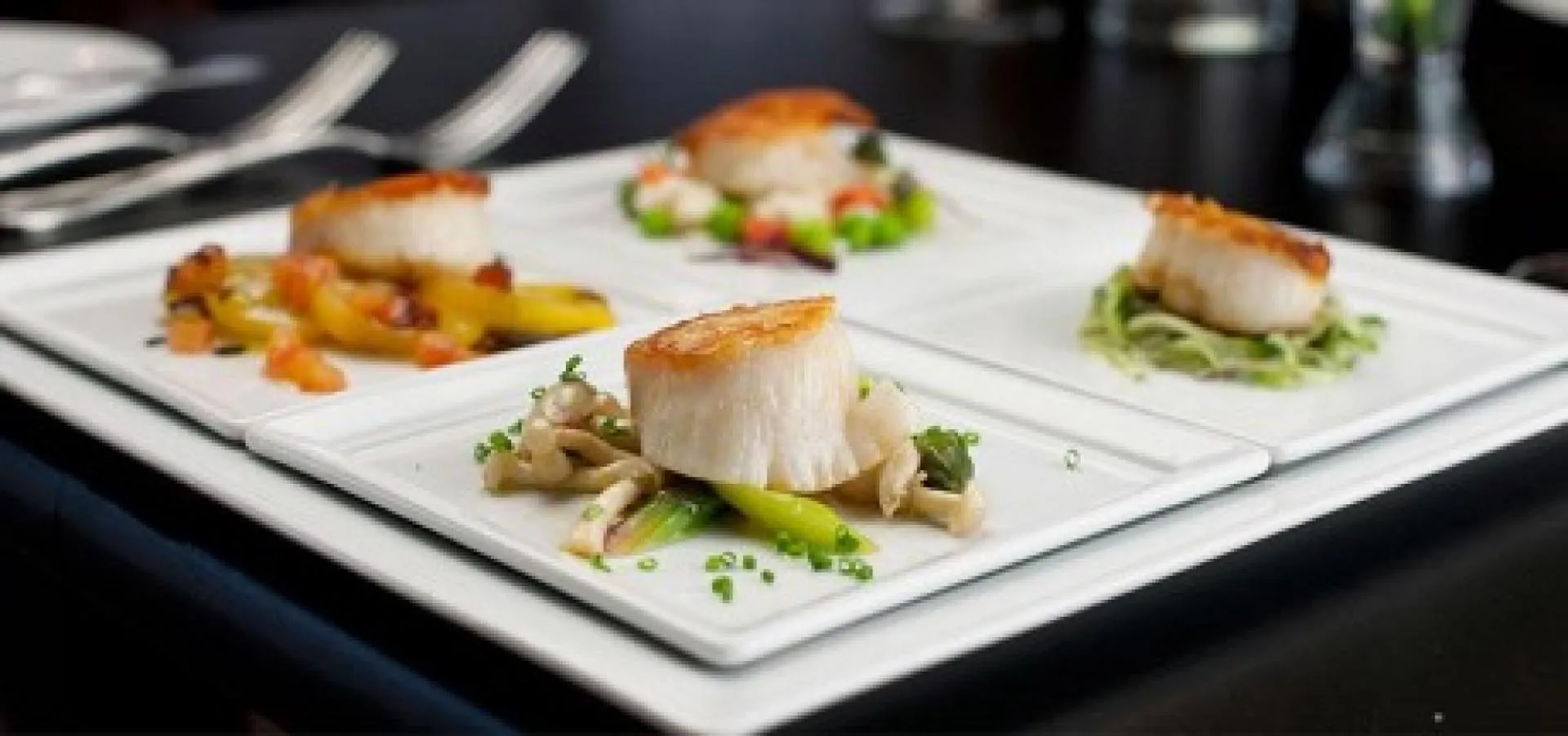 5 inch tavola square B&B plate