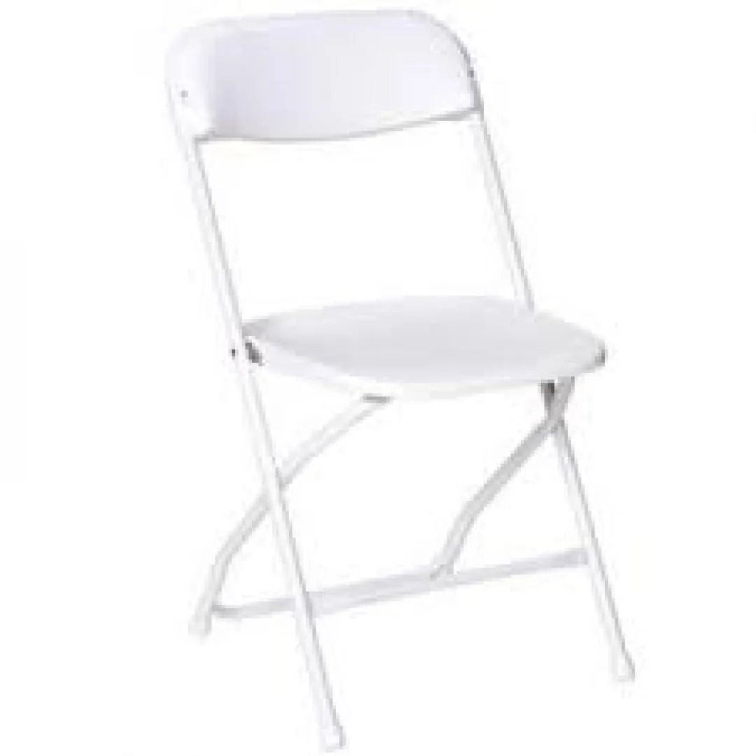 White Folding Chair