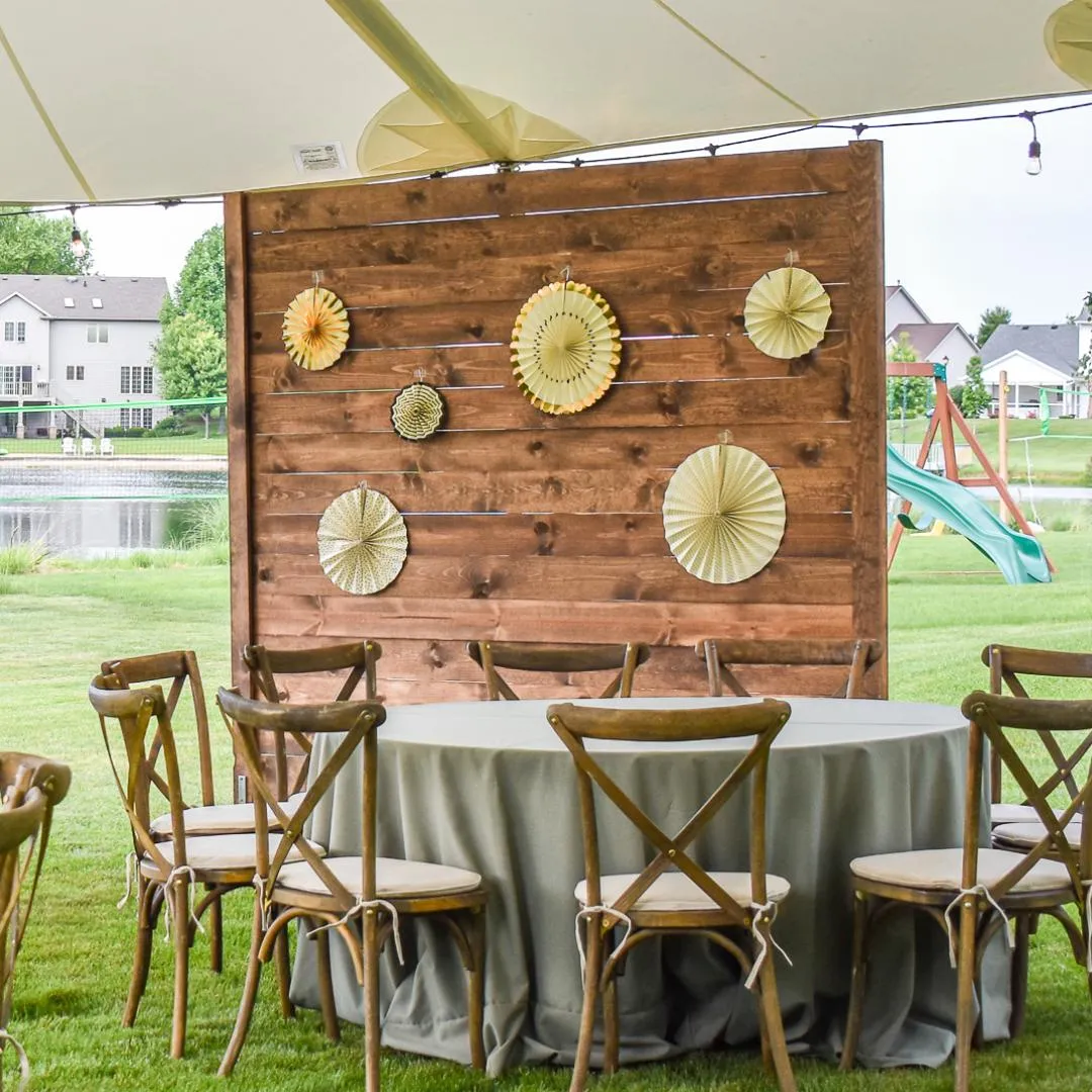 Wood Wall Backdrop