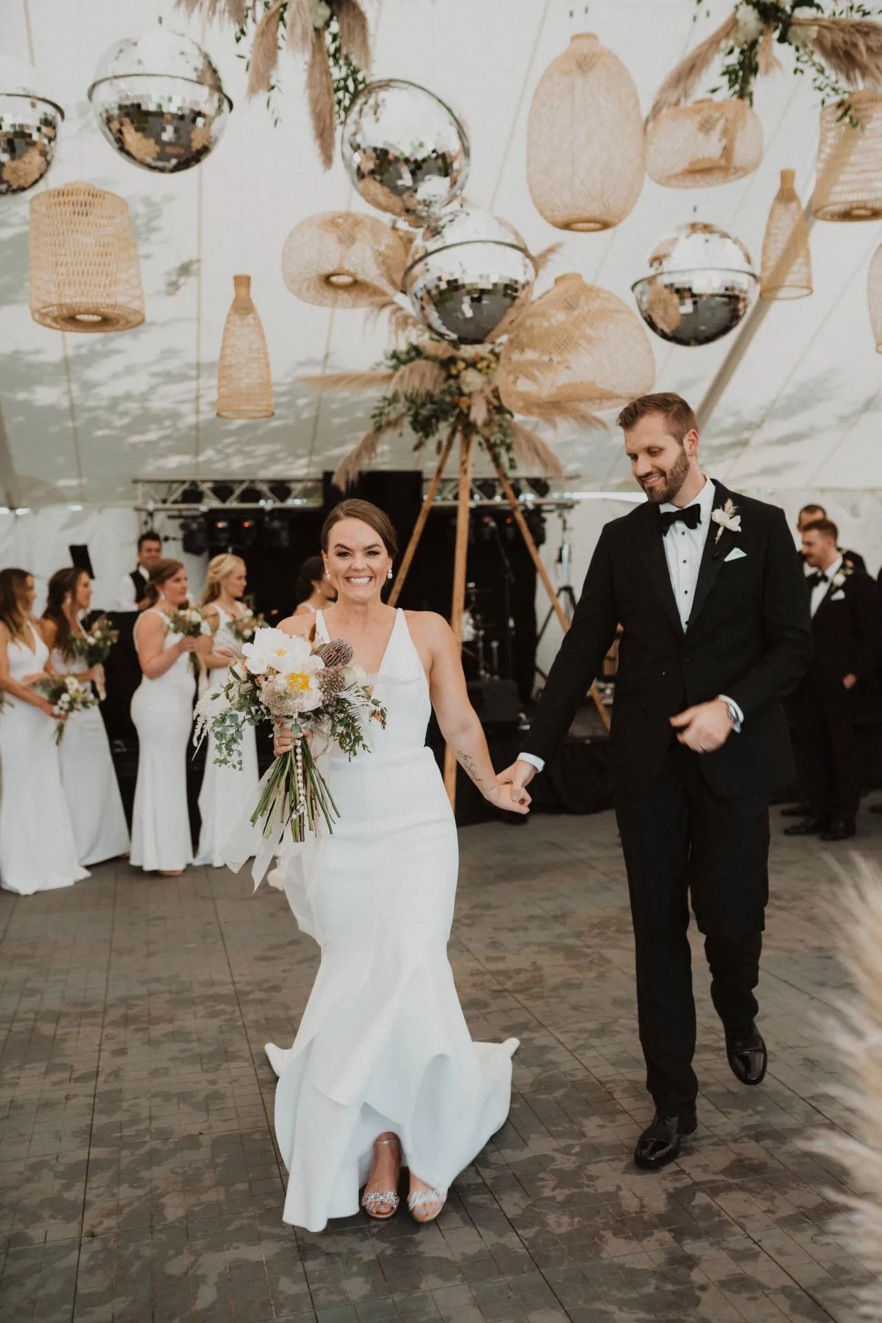 boho-chic-wedding-6 Boho chic sailcloth tent wedding
