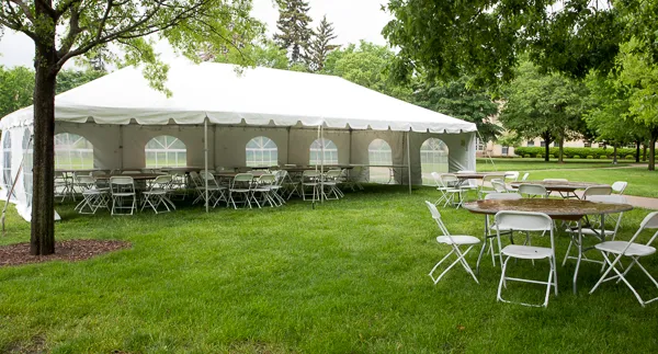 budget-friendly-graduation-party-ideas-4 Graduation Tent table and chairs