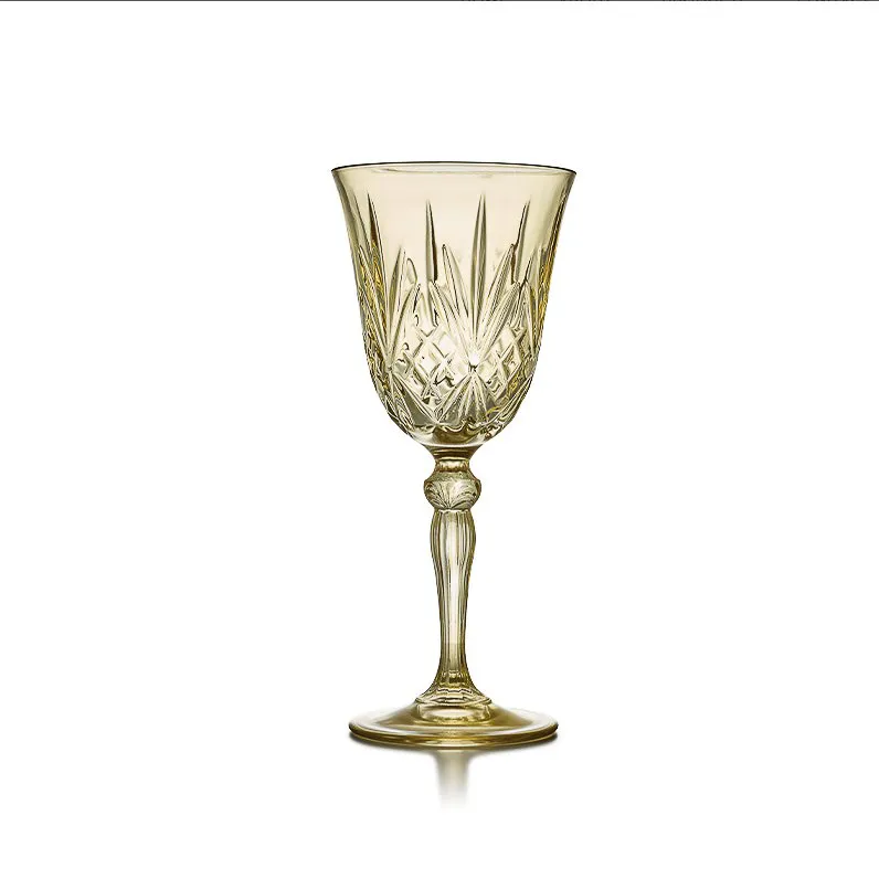 Melodia Red Wine Glass Amber