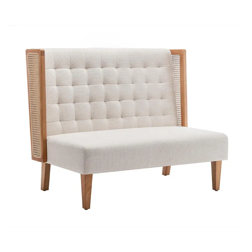 Natural Cane Settee