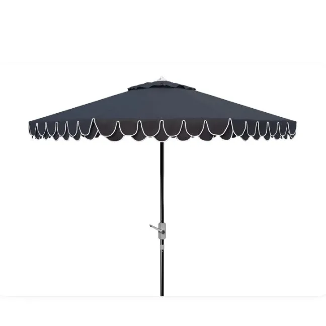 Navy Scallop Umbrella