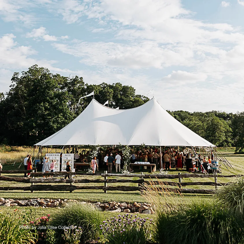 Sailcloth Tented Wedding